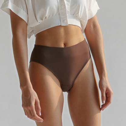 Velora Invisible Camel Toe Thong — High Rise