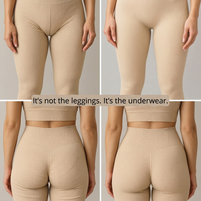 Velora Invisible Camel Toe Thong — High Rise