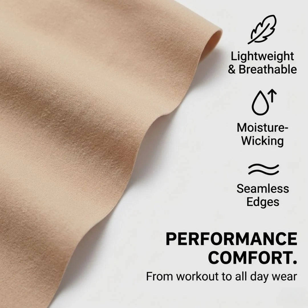 Velora Invisible Camel Toe Thong — High Rise